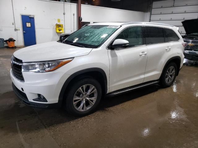 2015 TOYOTA HIGHLANDER XLE, 