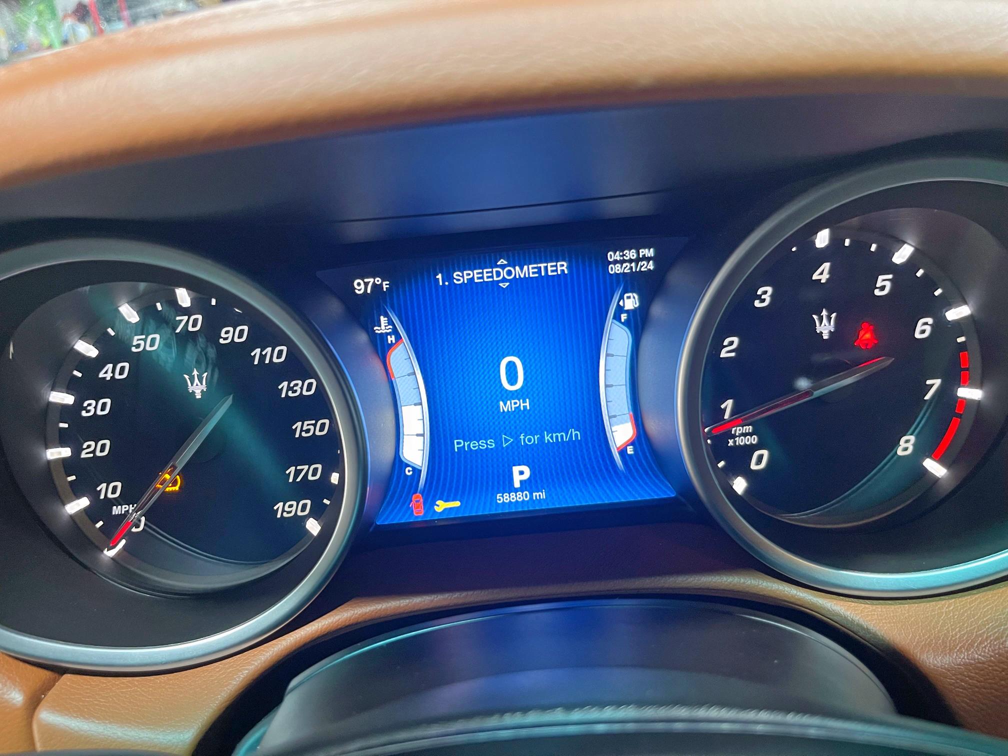 ZAM57RTA0E1087454 - 2014 MASERATI GHIBLI S ლურჯი ფოტო 8