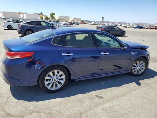 5XXGU4L36JG181170 - 2018 KIA OPTIMA EX ლურჯი ფოტო 3