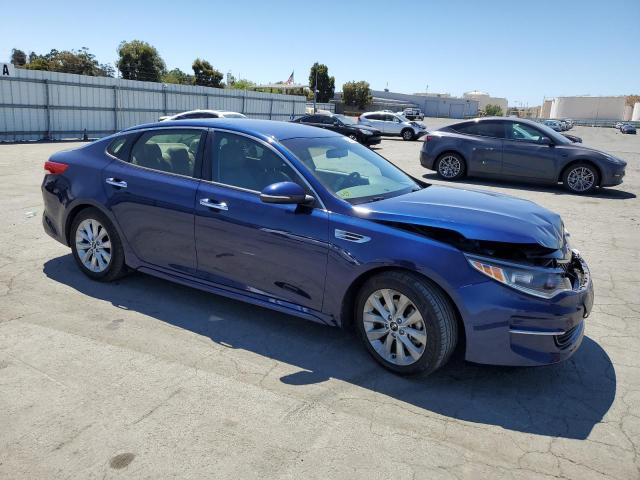5XXGU4L36JG181170 - 2018 KIA OPTIMA EX ლურჯი ფოტო 4