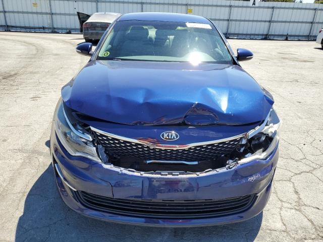 5XXGU4L36JG181170 - 2018 KIA OPTIMA EX ლურჯი ფოტო 5