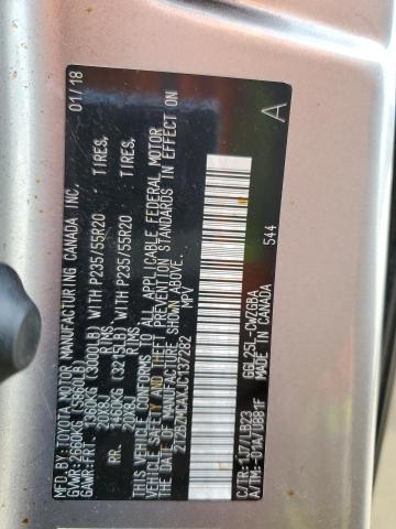 2T2BZMCAXJC137282 - 2018 LEXUS RX 350 BASE 灰色 照片 12