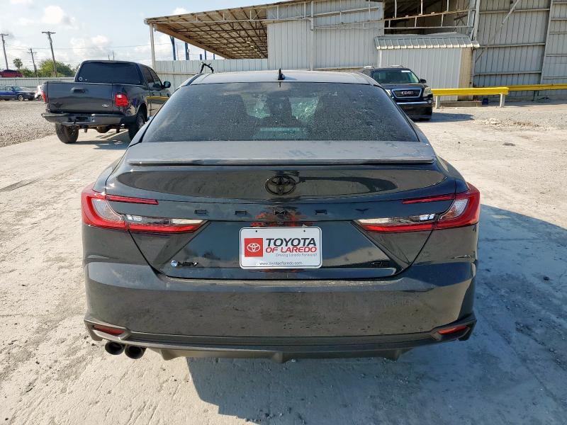 4T1DAACK5SU177684 - 2025 TOYOTA CAMRY XSE BLACK photo 6
