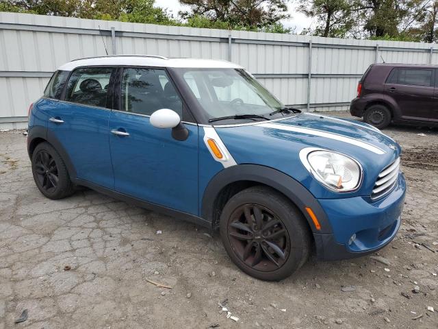 WMWZB3C50CWM30698 - 2012 MINI COOPER COUNTRYMAN BLUE photo 4