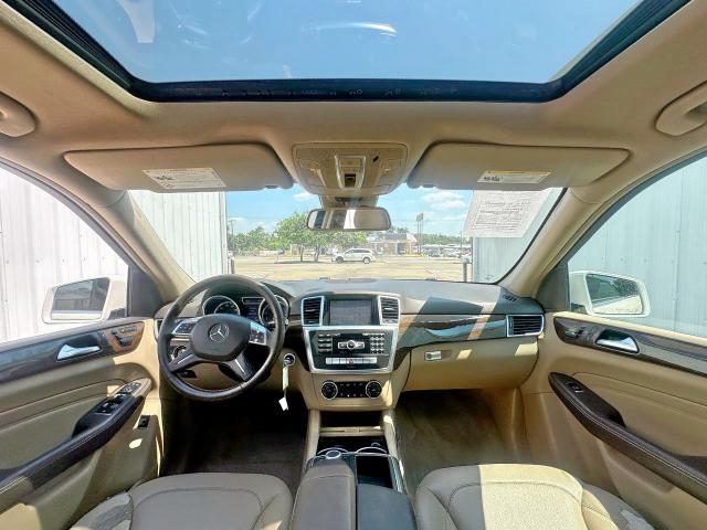 4JGDA5HB8CA071894 - 2012 MERCEDES-BENZ ML 350 4MATIC WHITE photo 9