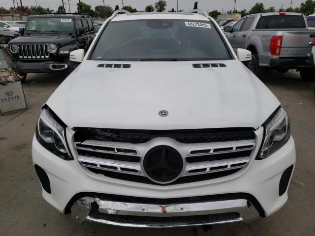 4JGDF6EE8KB230119 - 2019 MERCEDES-BENZ GLS 450 4MATIC WHITE photo 5