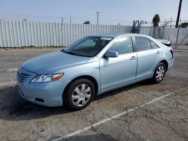 4T1BE46K08U736818 - 2008 TOYOTA CAMRY CE BLUE photo 1