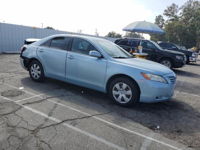 4T1BE46K08U736818 - 2008 TOYOTA CAMRY CE BLUE photo 4