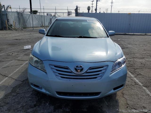 4T1BE46K08U736818 - 2008 TOYOTA CAMRY CE BLUE photo 5