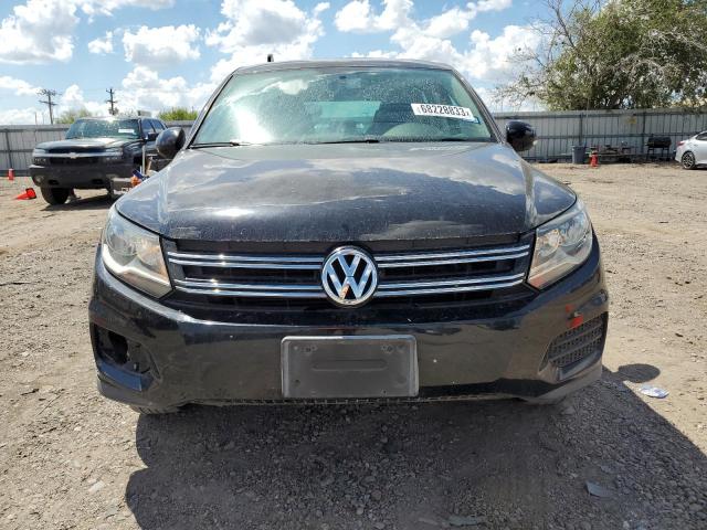 WVGBV7AX5CW599277 - 2012 VOLKSWAGEN TIGUAN S BLACK photo 5