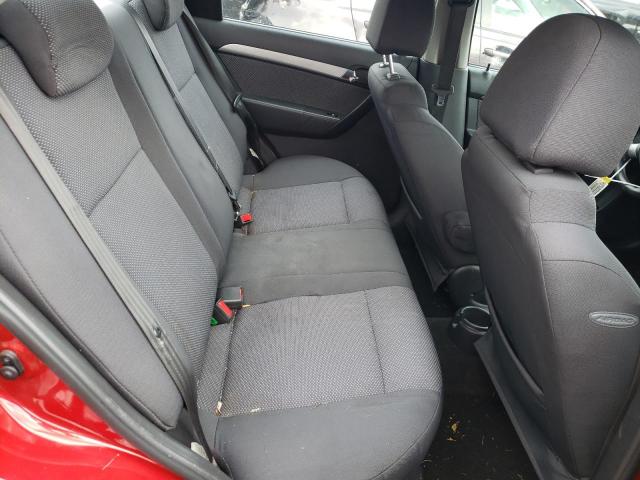 KL1TD5DE1BB251337 - 2011 CHEVROLET AVEO LS 红色 照片 10