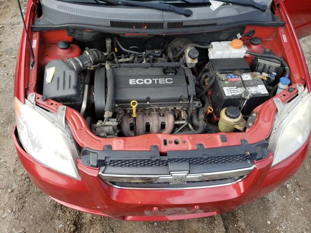 KL1TD5DE1BB251337 - 2011 CHEVROLET AVEO LS 红色 照片 11