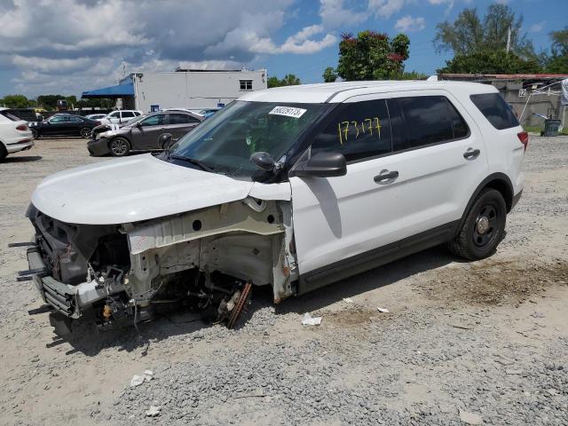 1FM5K8AR0GGC73674 - 2016 FORD EXPLORER POLICE INTERCEPTOR 白色 照片 1