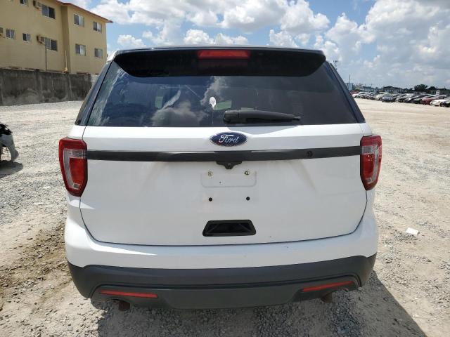 1FM5K8AR0GGC73674 - 2016 FORD EXPLORER POLICE INTERCEPTOR 白色 照片 6