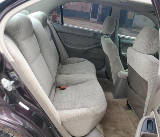 1HGEJ8647YL037652 - 2000 HONDA CIVIC EX PURPLE photo 10