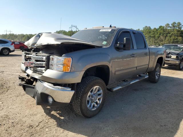 1GT121C81CF224630 - 2012 GMC SIERRA K2500 SLT GRAY photo 1