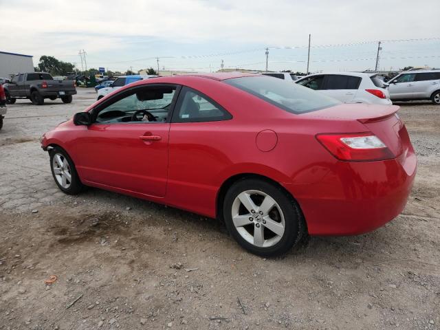 2HGFG12828H530168 - 2008 HONDA CIVIC EX წითელი ფოტო 2