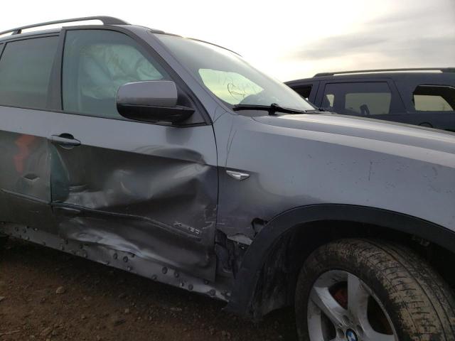 5UXFE43559L271477 - 2009 BMW X5 XDRIVE30I GRAY photo 9