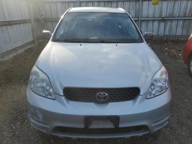 2T1KR32E34C205896 - 2004 TOYOTA COROLLA MA XR SILVER photo 5