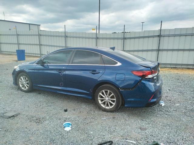 5NPE24AF2JH667196 - 2018 HYUNDAI SONATA SE BLUE photo 2