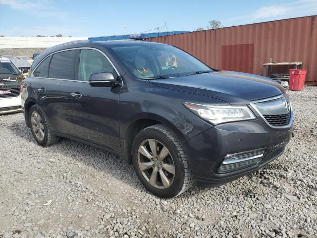 5FRYD3H95GB016264 - 2016 ACURA MDX ADVANCE BLACK photo 4