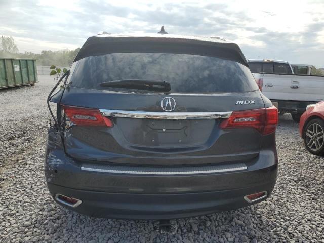 5FRYD3H95GB016264 - 2016 ACURA MDX ADVANCE BLACK photo 6