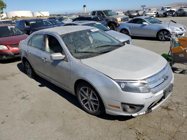 3FAHP0HA1CR367785 - 2012 FORD FUSION SE SILVER photo 4