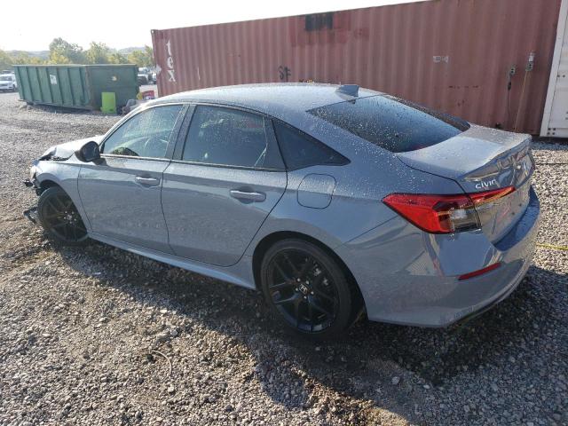 2HGFE2F50NH539443 - 2022 HONDA CIVIC SPORT GRAY photo 2