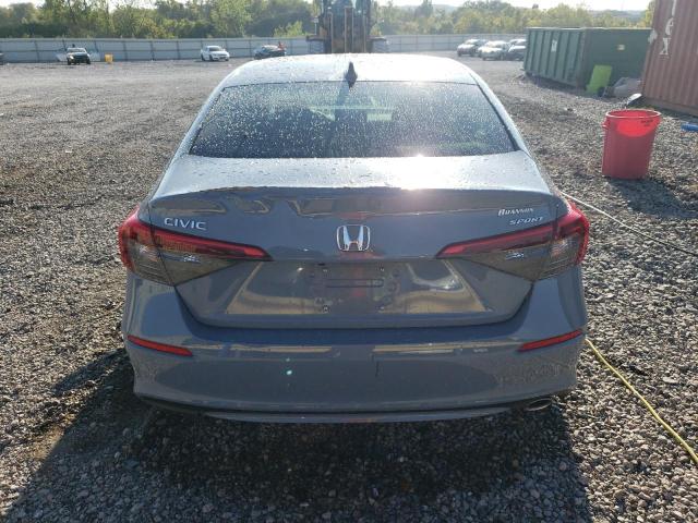 2HGFE2F50NH539443 - 2022 HONDA CIVIC SPORT GRAY photo 6