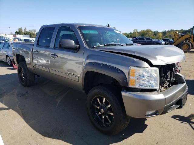 2GCEK13M371593663 - 2007 CHEVROLET SILVERADO K1500 CREW CAB GRAY photo 4