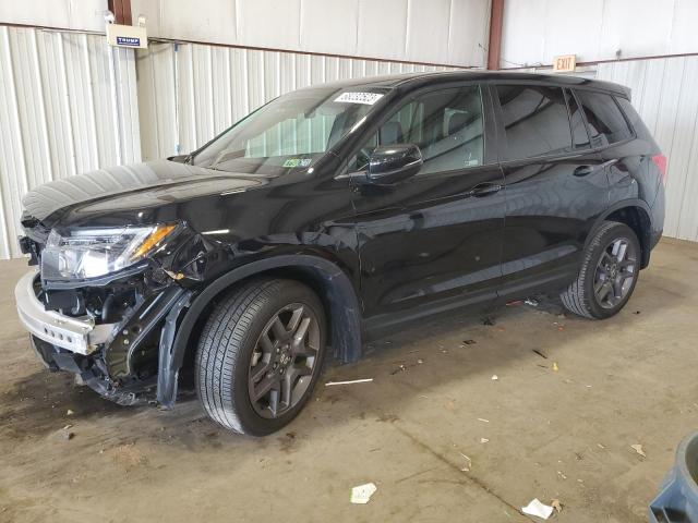 5FNYF8H53NB023426 - 2022 HONDA PASSPORT EXL Negro foto 1