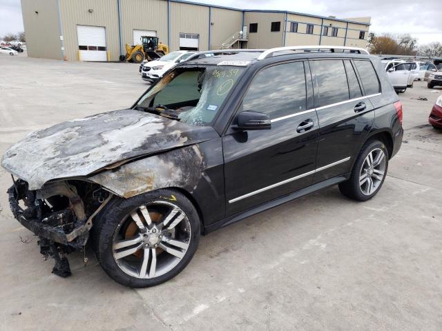 WDCGG8JB4DG059939 - 2013 MERCEDES-BENZ GLK 350 4MATIC BLACK photo 1