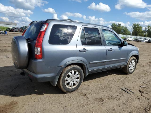 JHLRD78976C055143 - 2006 HONDA CR-V SE BLUE photo 3