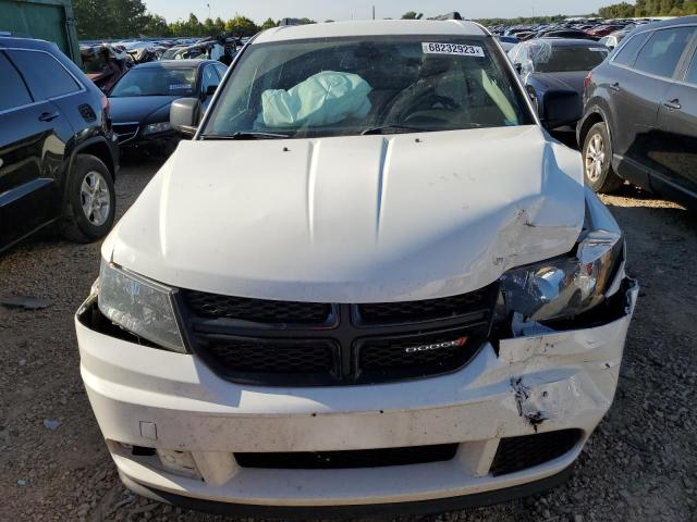 3C4PDCAB0JT496345 - 2018 DODGE JOURNEY SE WHITE photo 5