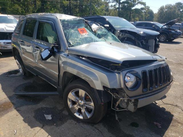 1C4NJRCB3ED631667 - 2014 JEEP PATRIOT LIMITED GRAY photo 4