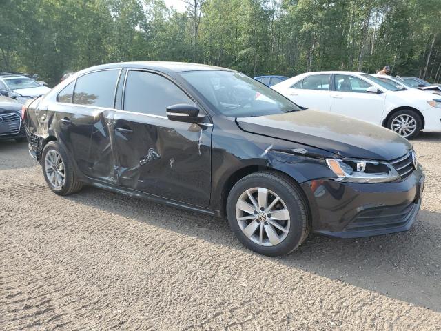 3VW2K7AJXFM356543 - 2015 VOLKSWAGEN JETTA BASE BLACK photo 4