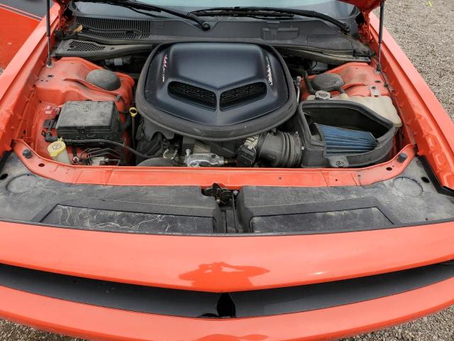 2C3CDZFJ5JH112042 - 2018 DODGE CHALLENGER R/T 392 ORANGE photo 11