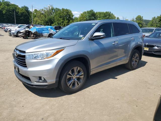 5TDJKRFH4FS141160 - 2015 TOYOTA HIGHLANDER XLE 银色 照片 1