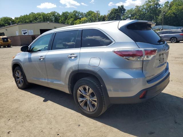 5TDJKRFH4FS141160 - 2015 TOYOTA HIGHLANDER XLE 银色 照片 2
