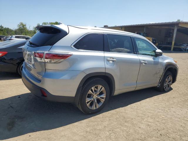 5TDJKRFH4FS141160 - 2015 TOYOTA HIGHLANDER XLE 银色 照片 3
