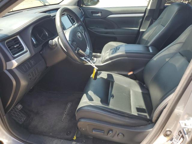 5TDJKRFH4FS141160 - 2015 TOYOTA HIGHLANDER XLE 银色 照片 7