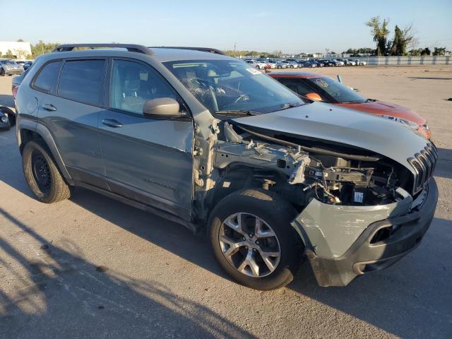 1C4PJMBSXEW216475 - 2014 JEEP CHEROKEE TRAILHAWK GRAY photo 4