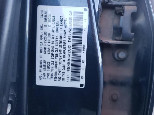 1HGCM56866A123303 - 2006 HONDA ACCORD EX GRAY photo 13