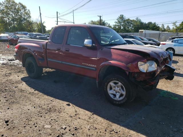 5TBBT44134S448481 - 2004 TOYOTA TUNDRA ACCESS CAB SR5 BURGUNDY photo 4
