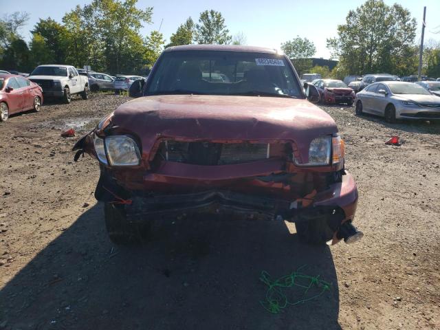 5TBBT44134S448481 - 2004 TOYOTA TUNDRA ACCESS CAB SR5 BURGUNDY photo 5