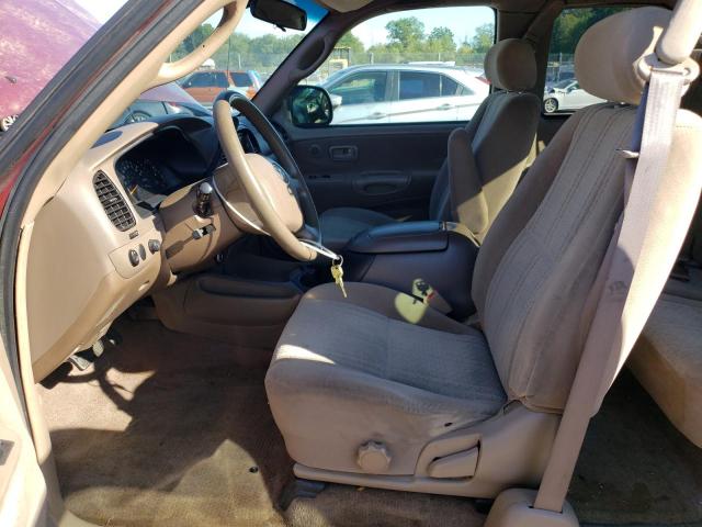 5TBBT44134S448481 - 2004 TOYOTA TUNDRA ACCESS CAB SR5 BURGUNDY photo 7