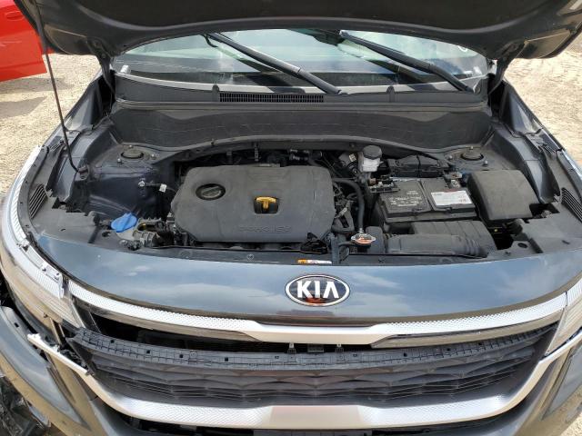 KNDEU2AA0M7104580 - 2021 KIA SELTOS S GRAY photo 12