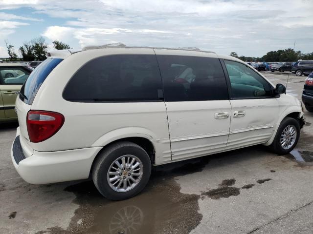 2C8GP64L52R644151 - 2002 CHRYSLER TOWN & COU LIMITED WHITE photo 3