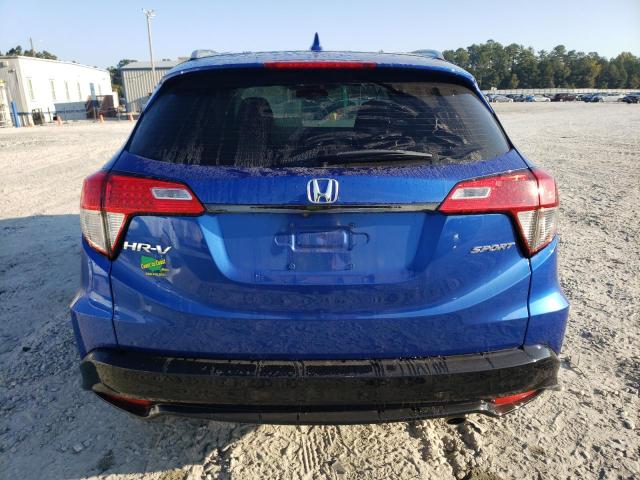 3CZRU5H15LM711615 - 2020 HONDA HR-V SPORT BLUE photo 6