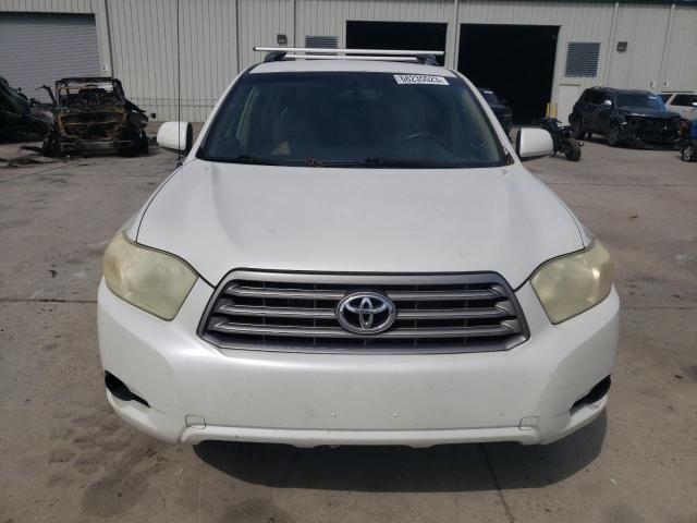 JTEDS41A692080556 - 2009 TOYOTA HIGHLANDER WHITE photo 5